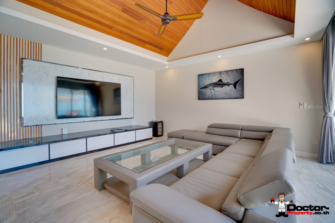 Luxury 3 Bedroom Pool Villa with Sea View in Chaweng Noi, Koh Samui – For Sale